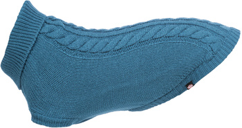 Trixie Kenton sweterek dla psa niebieski S 40cm