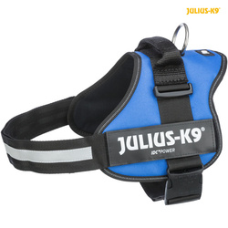 Trixie Szelki Julius-K9 Harness 2/L-XL: 71-96cm niebieskie