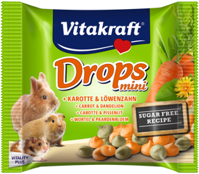 Vitakraft Drops Mini Carrot przysmak dla gryzoni