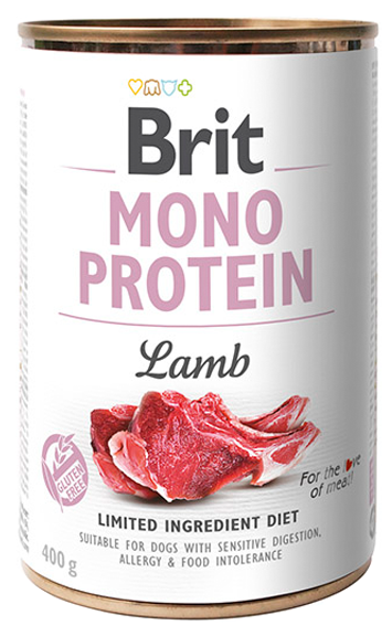 2 X BRIT MONO PROTEIN Z JAGNIĘCINĄ 400G