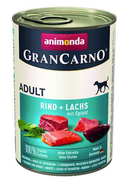 Animonda GranCarno Adult Wołowina i łosoś 400g
