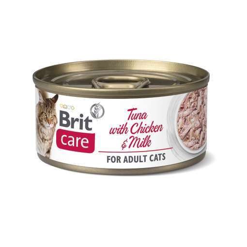 BRIT CARE CAT tuna & chicken 70g