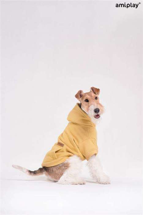 Bluza z kapturem Texas 30 cm Yorkshire Terrier różowa