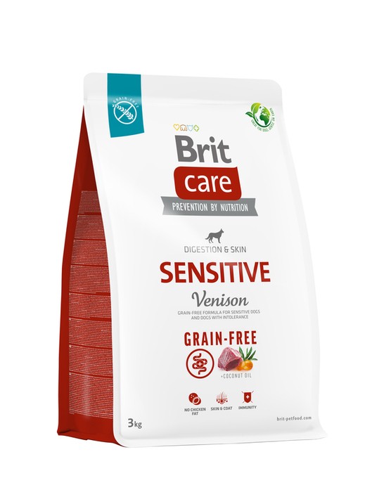 Brit Care Dog Grain-Free Sensitive z dziczyzną 3kg