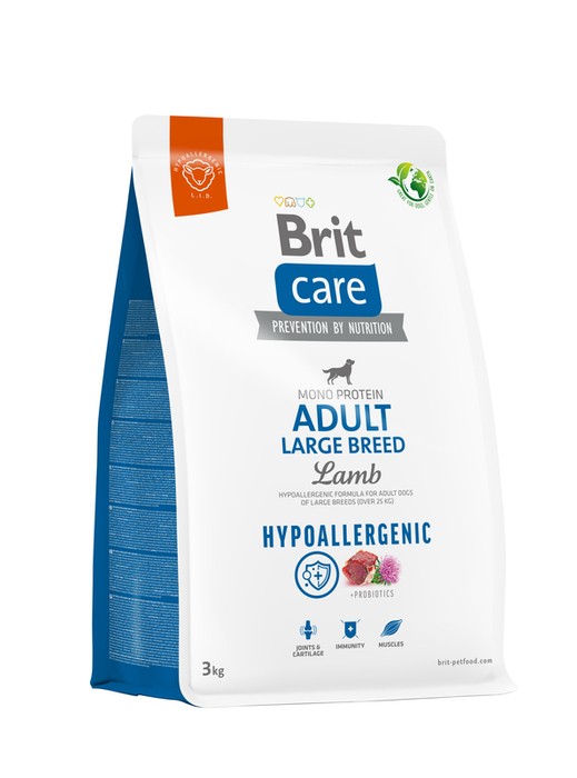 Brit Care Dog Hypoallergenic Adult Large Breed z jagnięciną 3kg