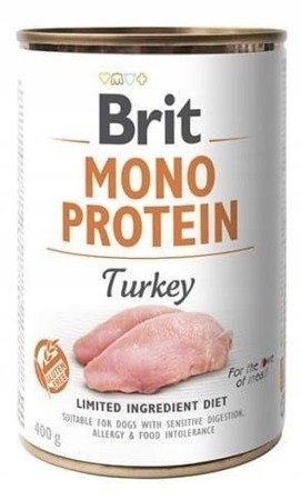 Brit Mono Protein z indykiem 400g