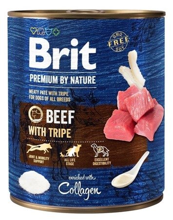 Brit Premium by Nature z wołowiną 800g