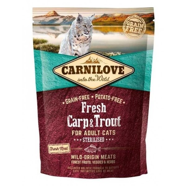 Carnilove Adult Fresh Carp&Trout Sterilised 400g