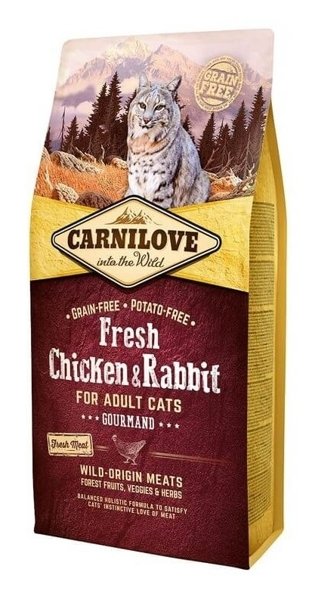 Carnilove Fresh Chicken & Rabbit Gourmand 2kg