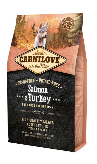 Carnilove Puppy Large Salmon &Turkey 4kg