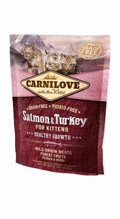 Carnilove Salmon & Turkey For Kittens 400g