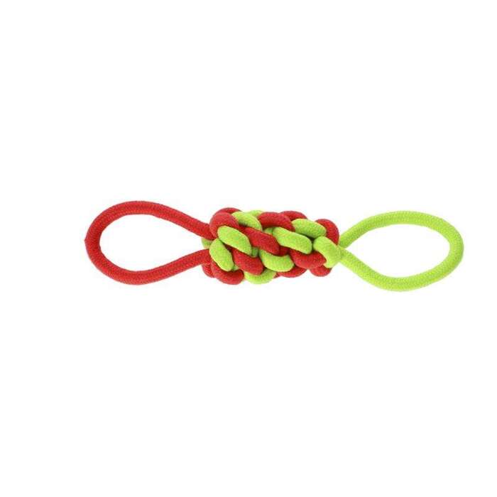 Dingo przeciągacz ze sznura energy czerwono-zielony 34cm