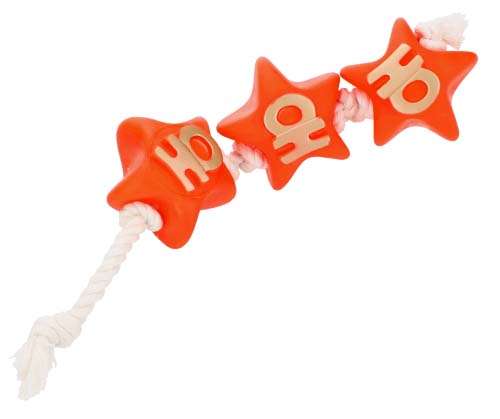 Dingo zabawka dla psa sznur świąteczne gwiazdki 32cm