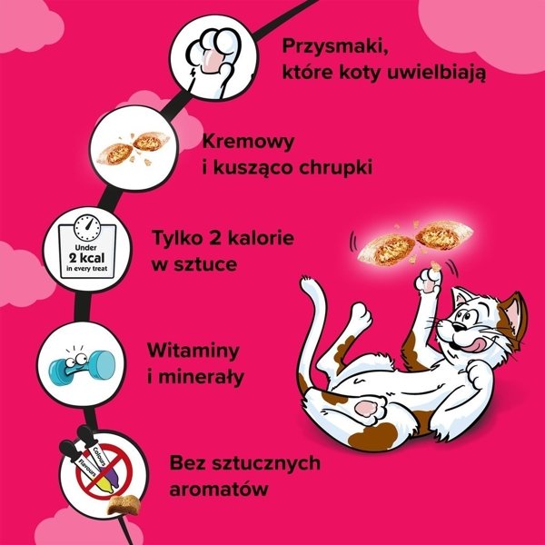 Dreamies z wyśmienitą wołowiną 60g