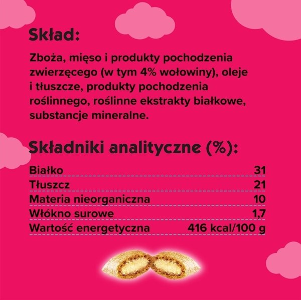 Dreamies z wyśmienitą wołowiną 60g