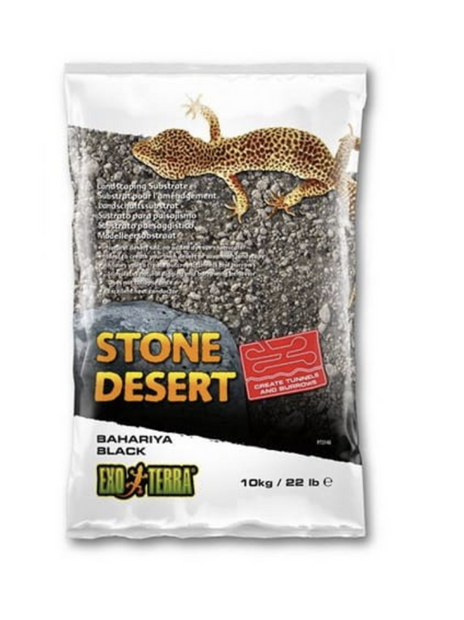 ExoTerra Podłoże  Stone Desert czarna pustynia 10kg