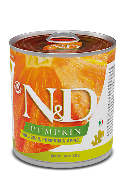 Farmina N&D Pumpkin Grain Free Dog Adult dzik, dynia i jabłko 285g