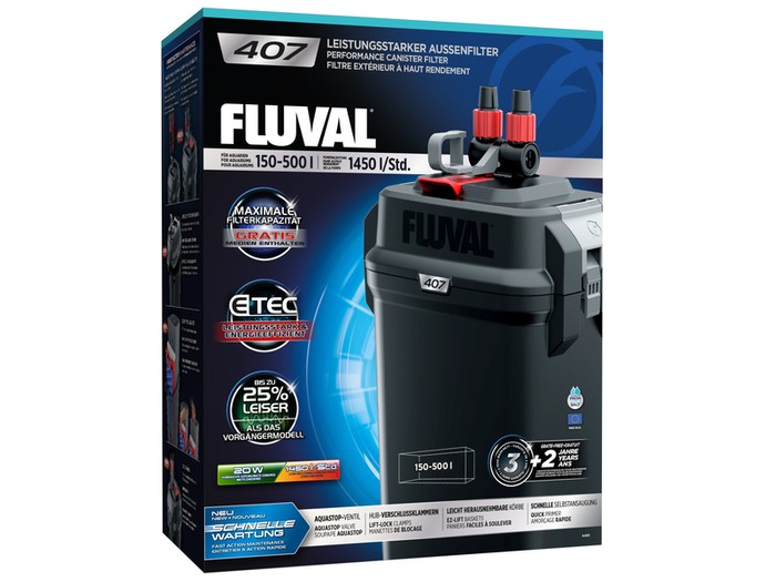 Fluval filtr zewnętrzny do akwarium 407