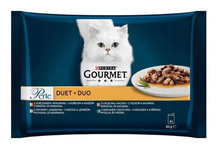 Gourmet Perle Duo Duet 4x85g