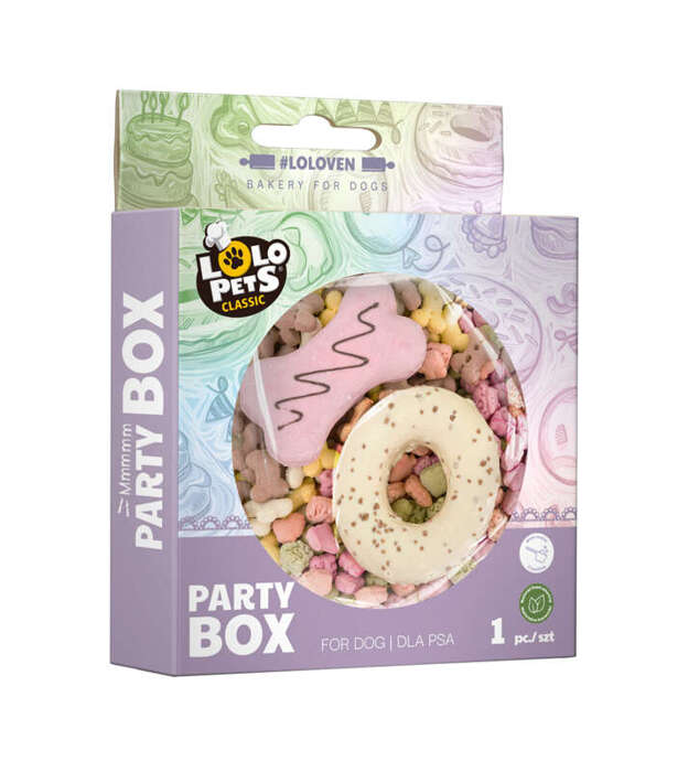 LoloPets Party Box dla małych i średnich psów