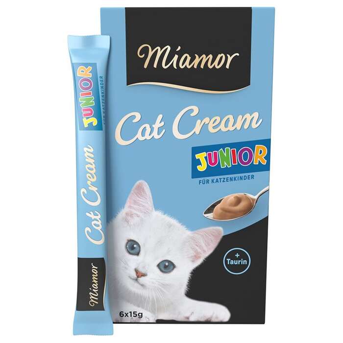 Miamor Cat Junior Cream pasta dla kociąt 6x15g