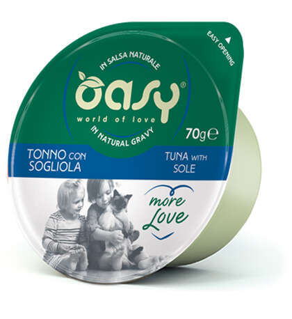 Oasy More Love Tuńczyk z solą 70g