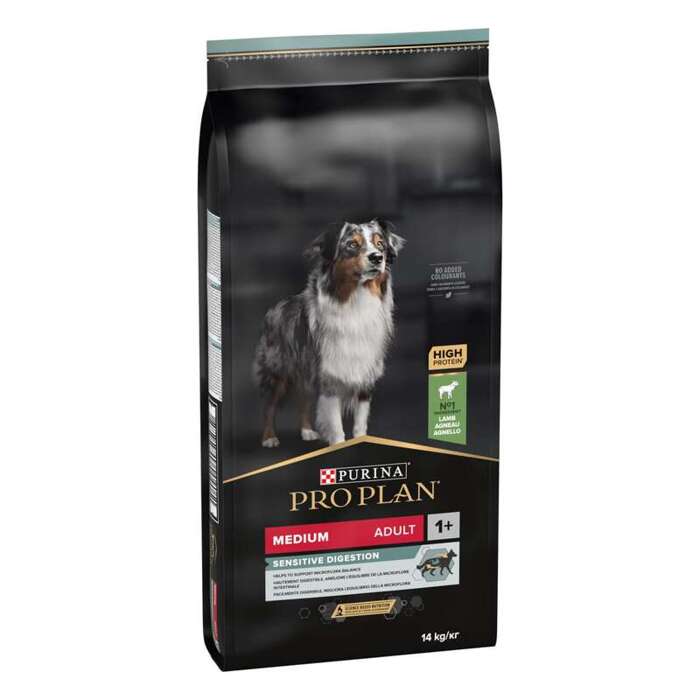 Purina Pro Plan medium sensitive digest z jagnięciną 14kg