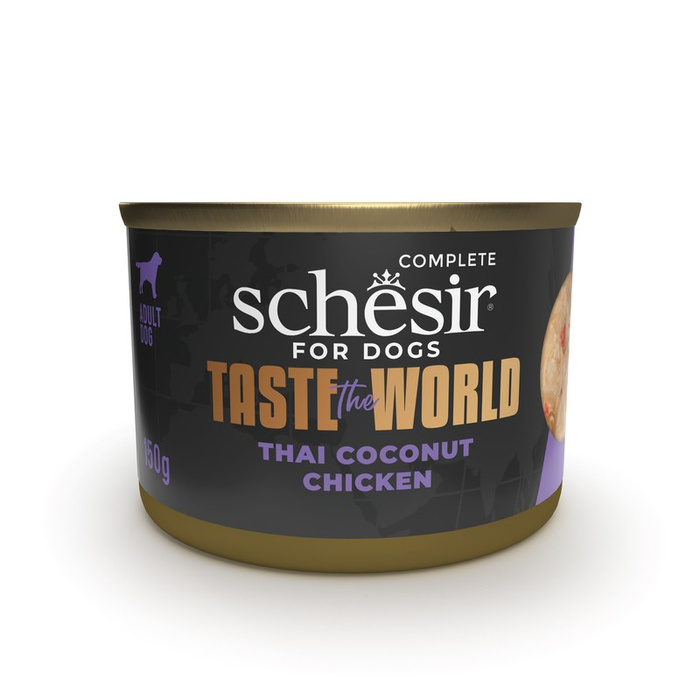 Schesir Taste The World Filety Kurczak Thai Z Kokosem 150g