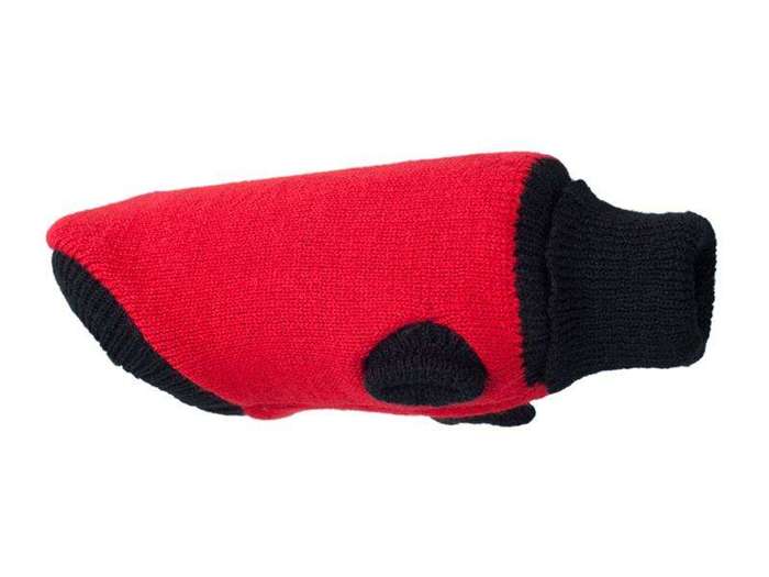 Sweterek dla psa Oslo 34 cm czerwony