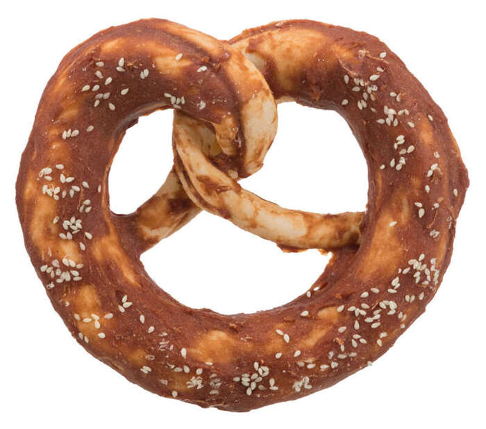 Trixie Denta Fun Duck Pretzels 100szt/opak. 10cm 75g/szt kaczka