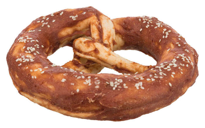 Trixie Denta Fun Duck Pretzels 100szt/opak. 10cm 75g/szt kaczka