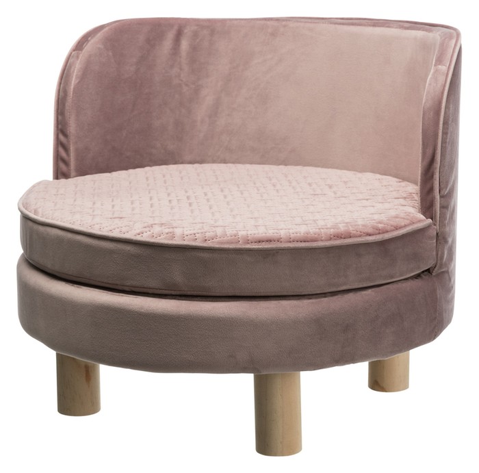 Trixie Livia sofa różowa 48×40cm