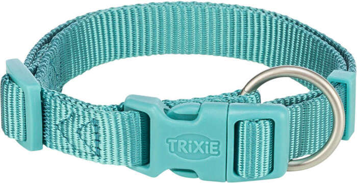 Trixie Obroża Premium aqua S-M: 30-45cm/15mm