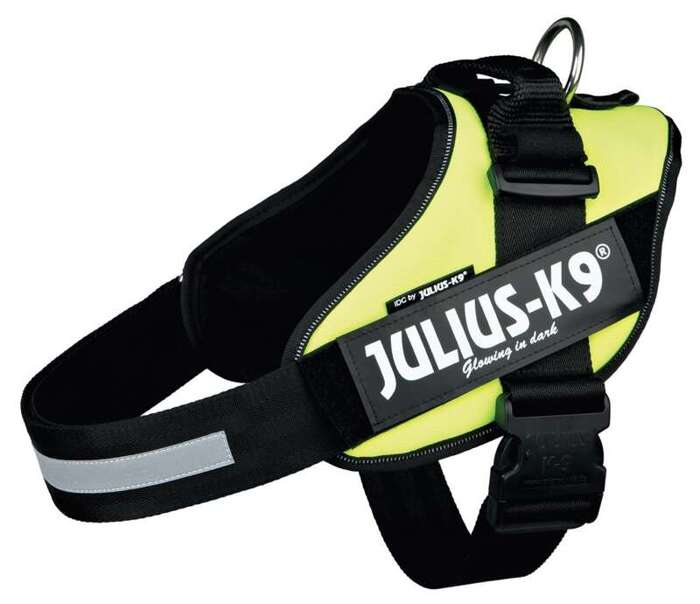 Trixie Szelki Julius-K9 2/L-XL 71-96cm neonowy żółty