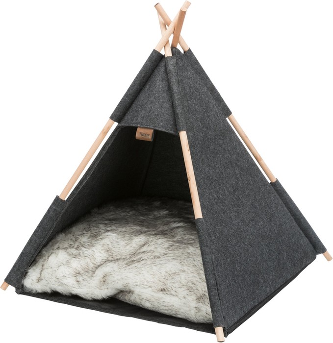 Trixie tipi legowisko dla psa i kota antracytowe 65×55×55cm