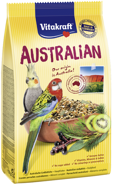 Vitakraft Australian pokarm dla ptaków australijskich 750g