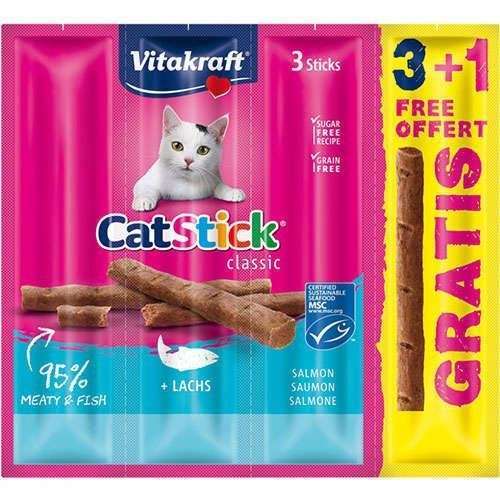 Vitakraft Cat Stick Mini łosoś 80x6g 