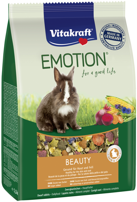 Vitakraft Emotion Beauty 600g karma dla królika