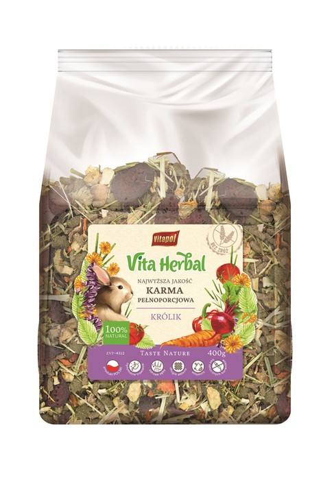 Vitapol Vita Herbal karma dla królika 400g