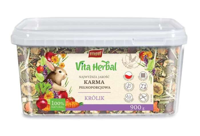 Vitapol vita herbal karma dla królika 900g