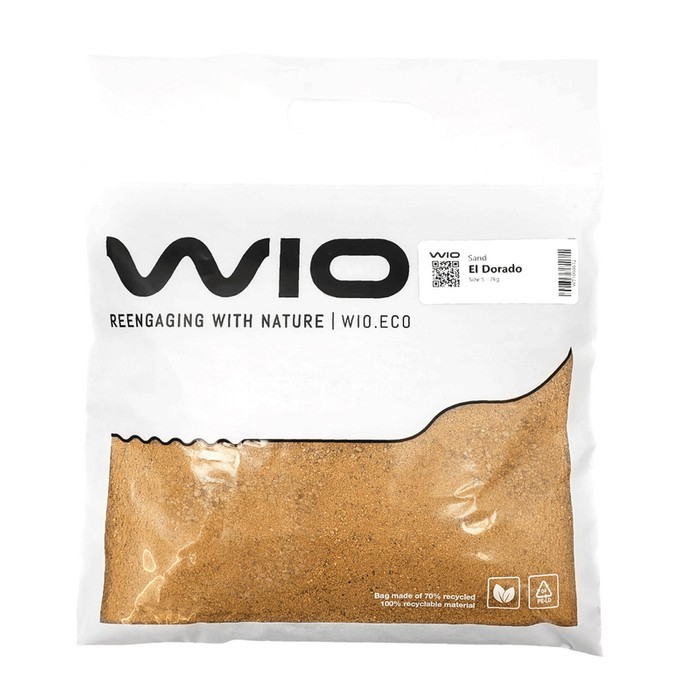 WIO El Dorado Sand piasek dekoracyjny jasnobrązowy 2kg