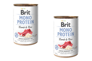 2 X BRIT MONO PROTEIN JAGNIĘCINA Z RYŻEM 400G