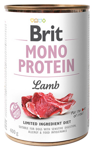 2 X BRIT MONO PROTEIN Z JAGNIĘCINĄ 400G