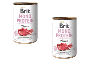 2 X BRIT MONO PROTEIN Z JAGNIĘCINĄ 400G