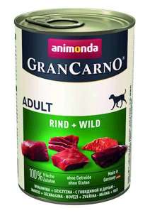 Animonda GranCarno Adult Wołowina i dziczyzna 400g