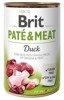 Brit Pate&Meat z kaczką 400g