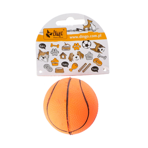 Dingo neonowa piłka dla psa Sporting pomarańczowa 6cm