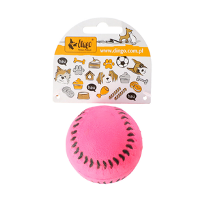 Dingo neonowa piłka dla psa Sporting różowa 6cm 