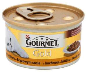 Gourmet Gold Casserole z kaczką i indykiem w sosie 85g