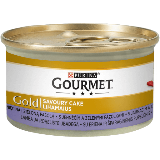 Gourmet Gold Savourt Cake z jagnięciną i fasolą 85g
